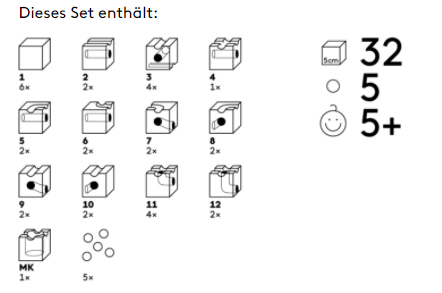Cuboro Standard 32 - Das mittlere Starterset - Bild 4