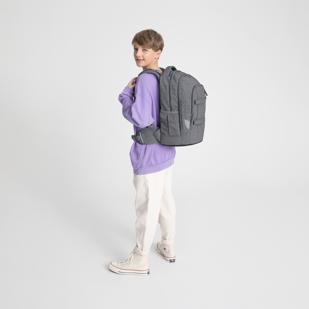 Satch Pack Schulrucksack Special Edition Collected Grey - Bild 6