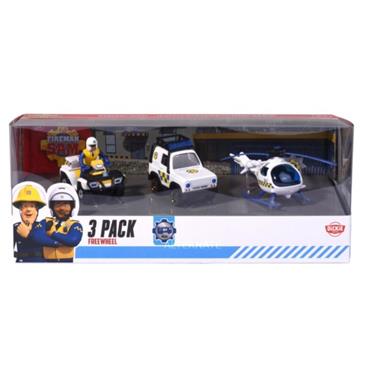 Feuerwehrmann Sam 3 Pack Police - Bild 2