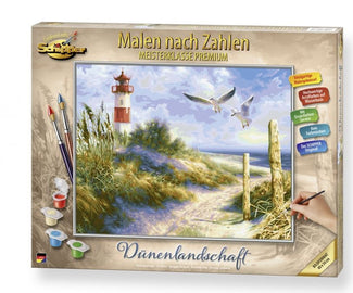 Schipper Dünenlandschaft mit Leuchtturm 40 x 50 cm