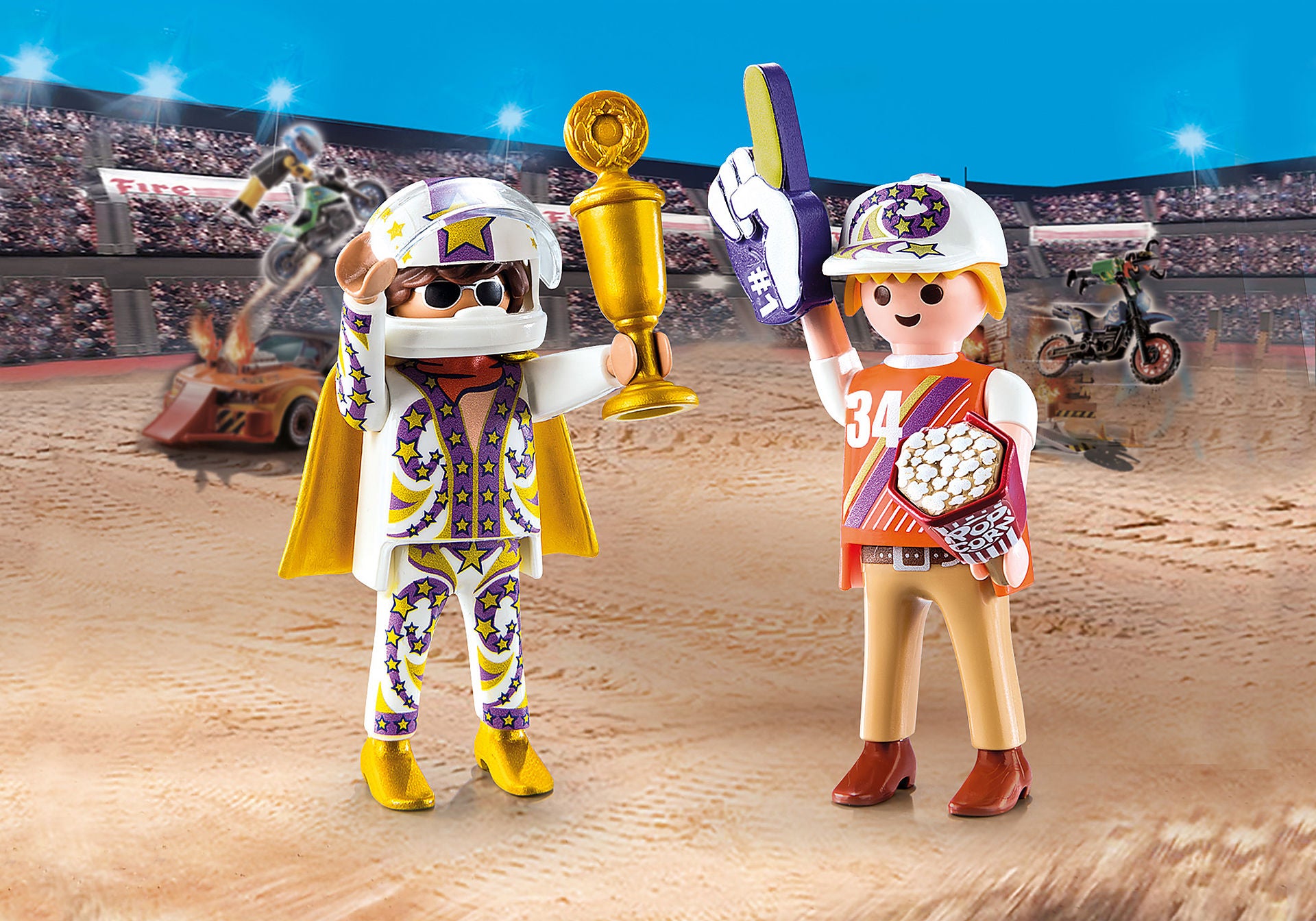 PLAYMOBIL DuoPack Stuntshow-Team 70692 - Bild 2