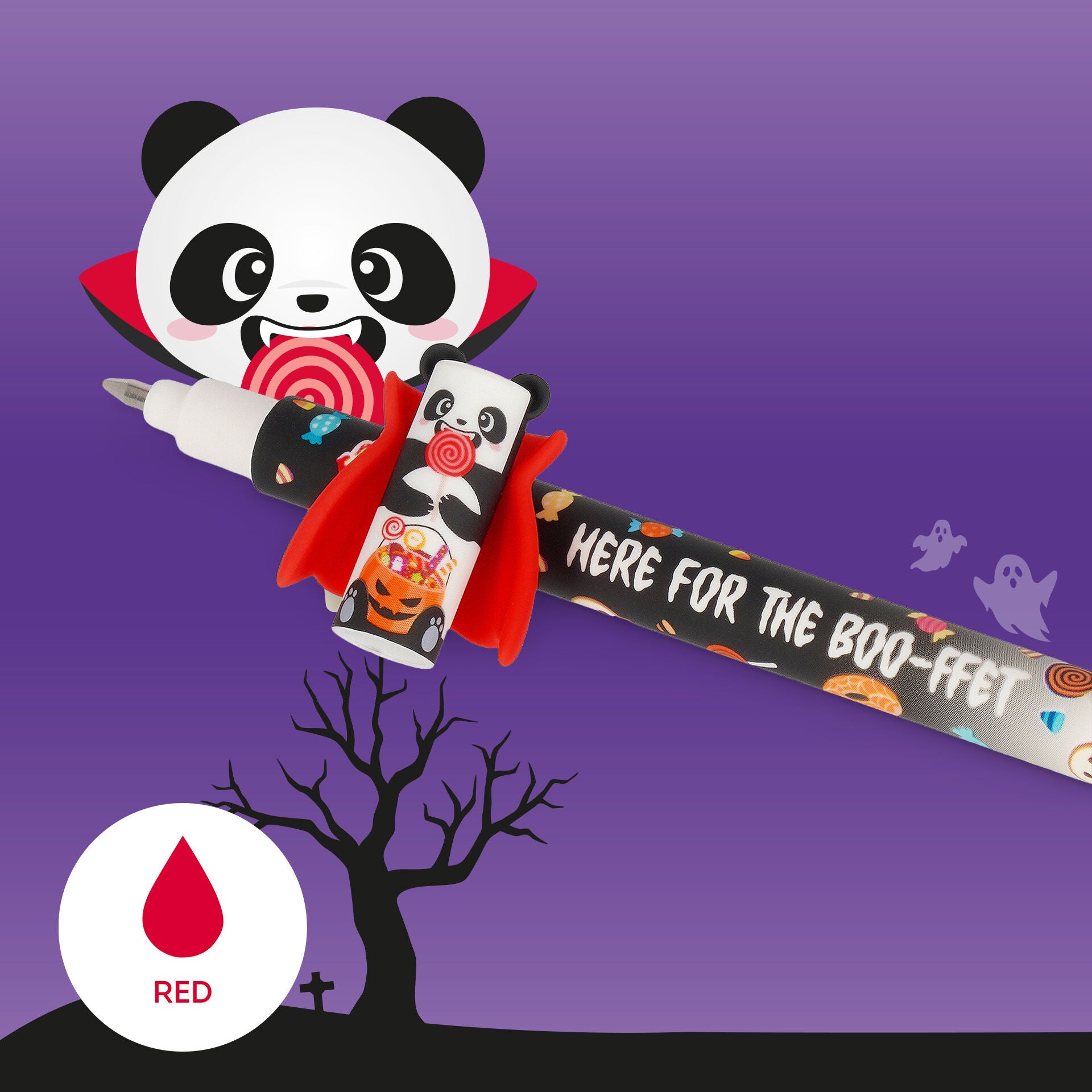 Legami Radierbarer Gelstift Spooky Party Blind Box - Bild 8