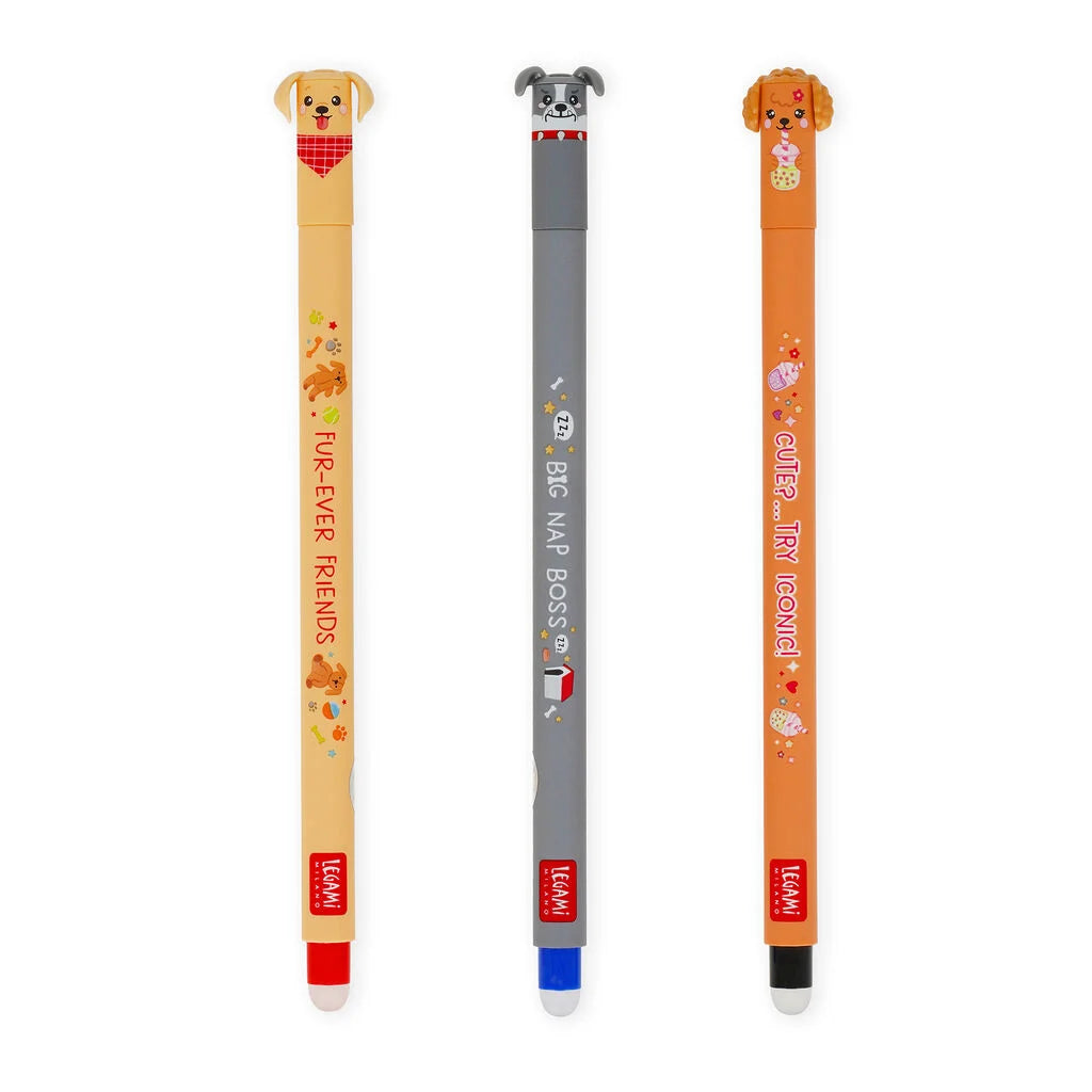 Legami Erasable Gel Pens - Fur ever Friends - Bild 1