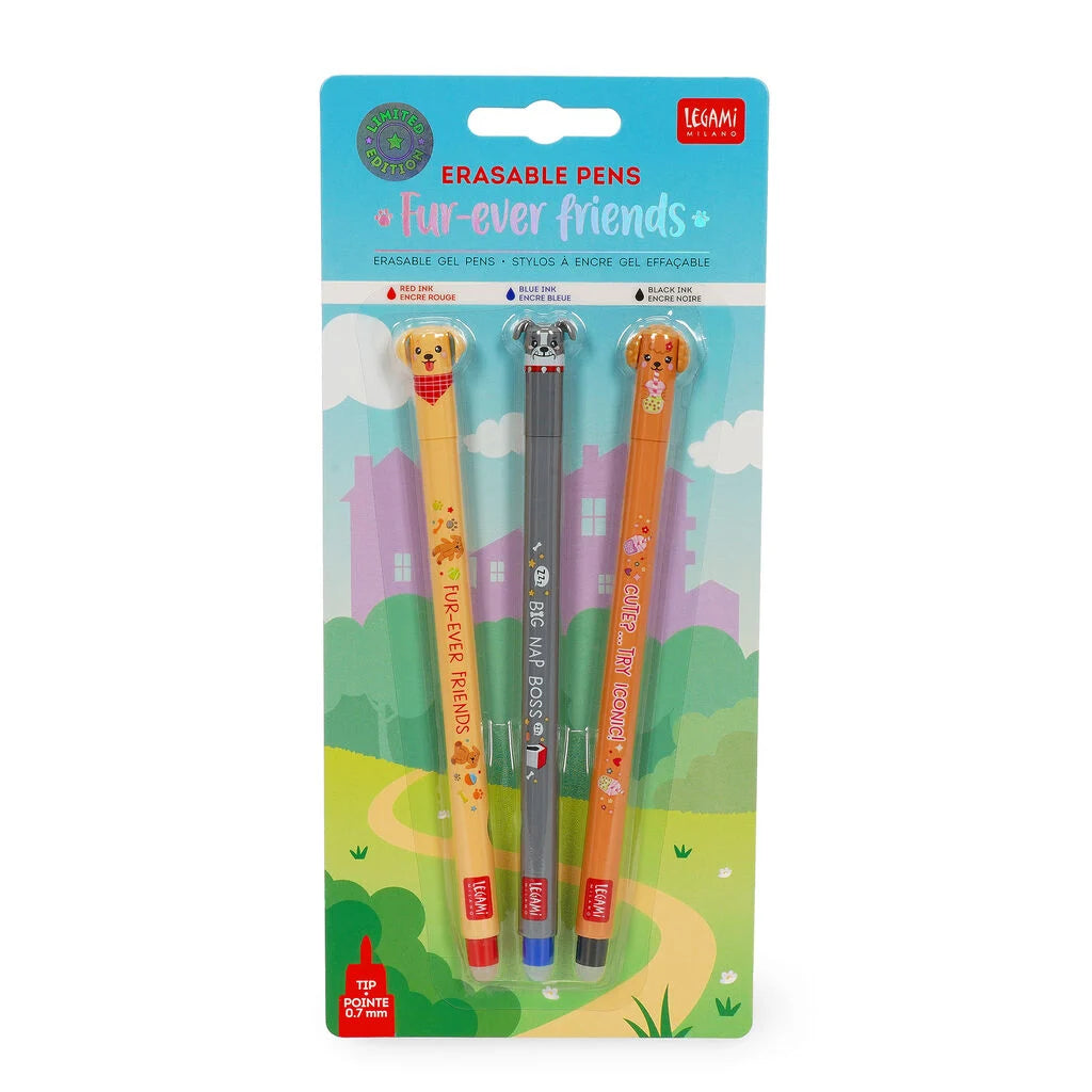 Legami Erasable Gel Pens - Fur ever Friends - Bild 2