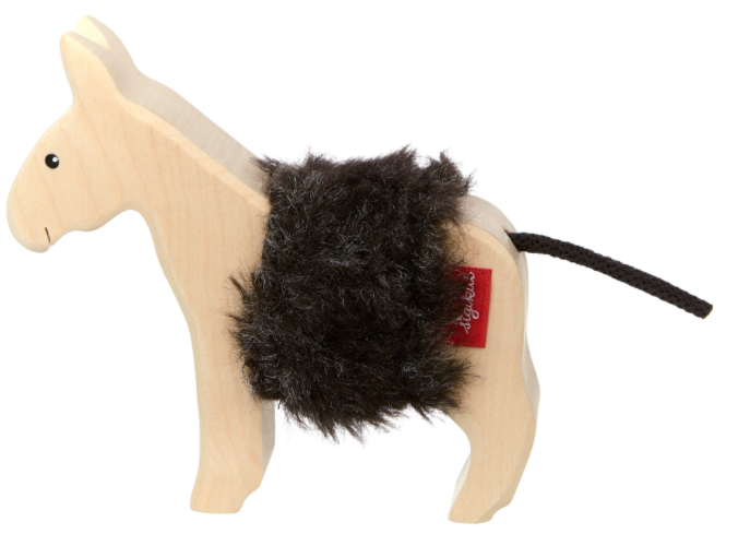 Holztier Esel Cudly Wudly - Bild 1