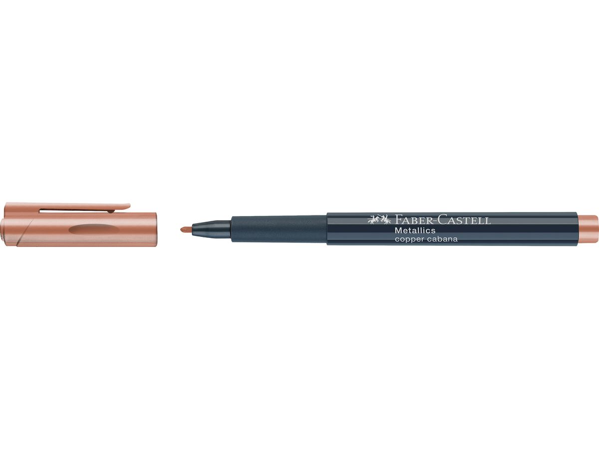Faber Castell Metallicmarker cooper - Bild 2
