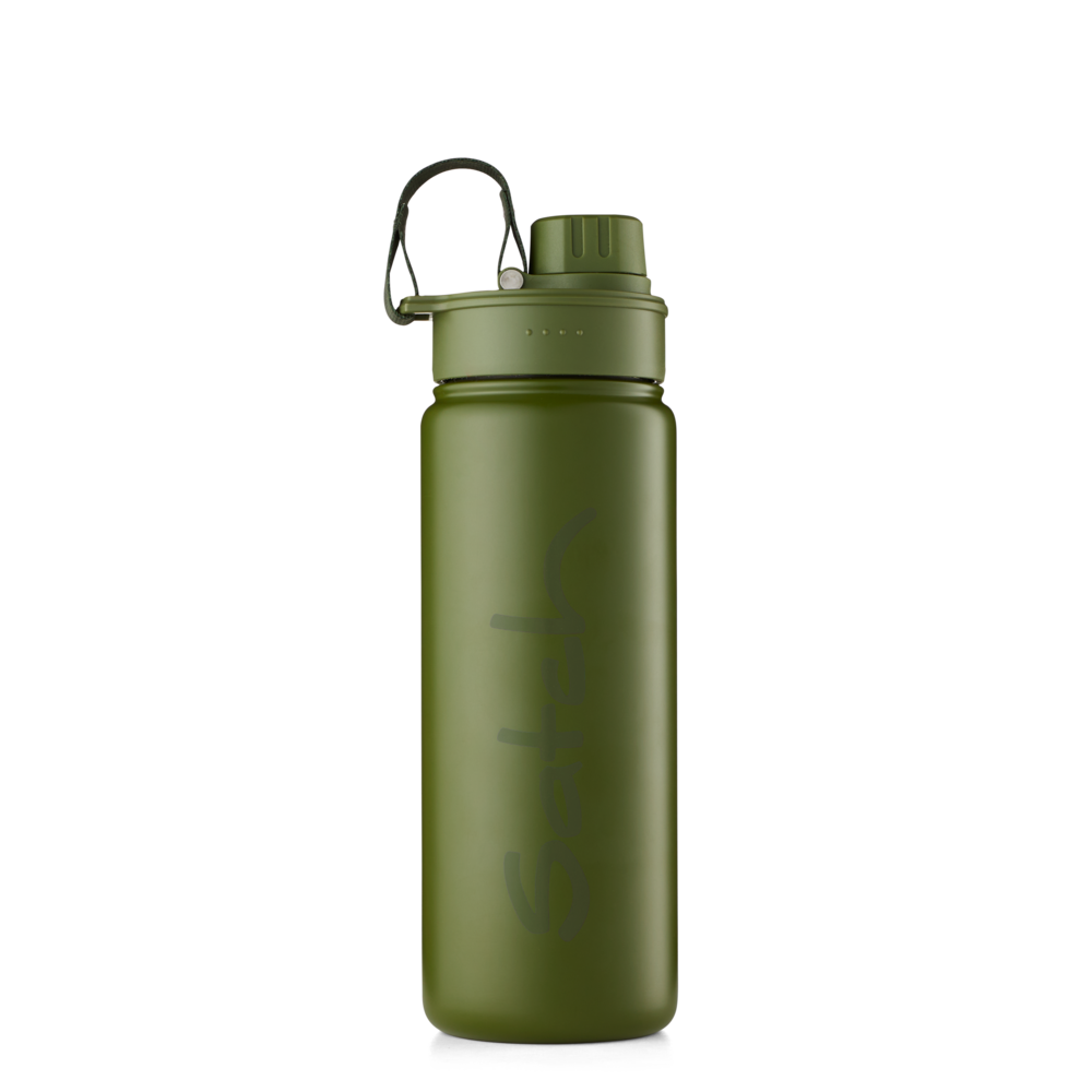 Satch Trinkflasche Edelstahl Olive 500ml - Bild 1