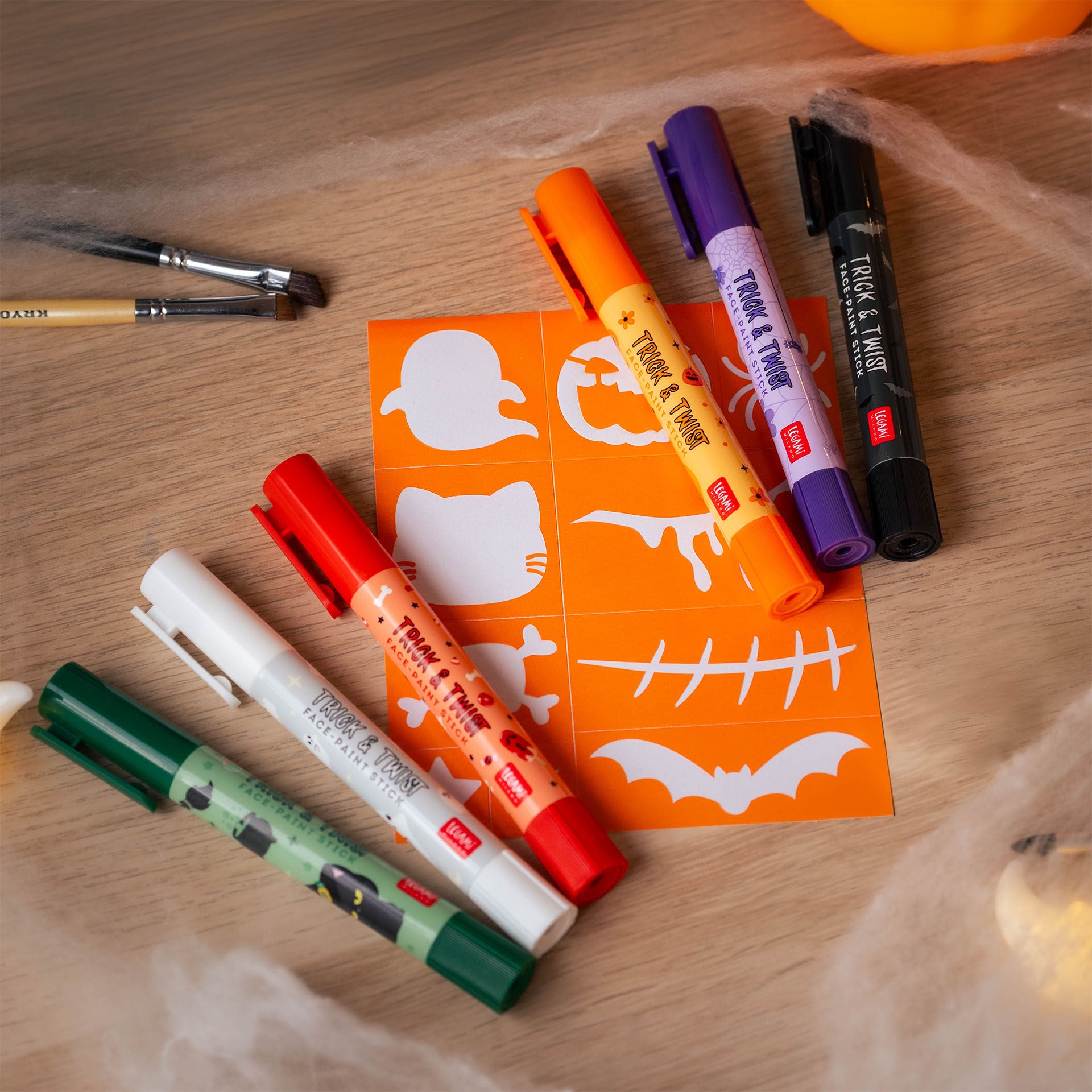 Legami Schminkstifte 6er-Set Trick & Twist Halloween - Bild 6