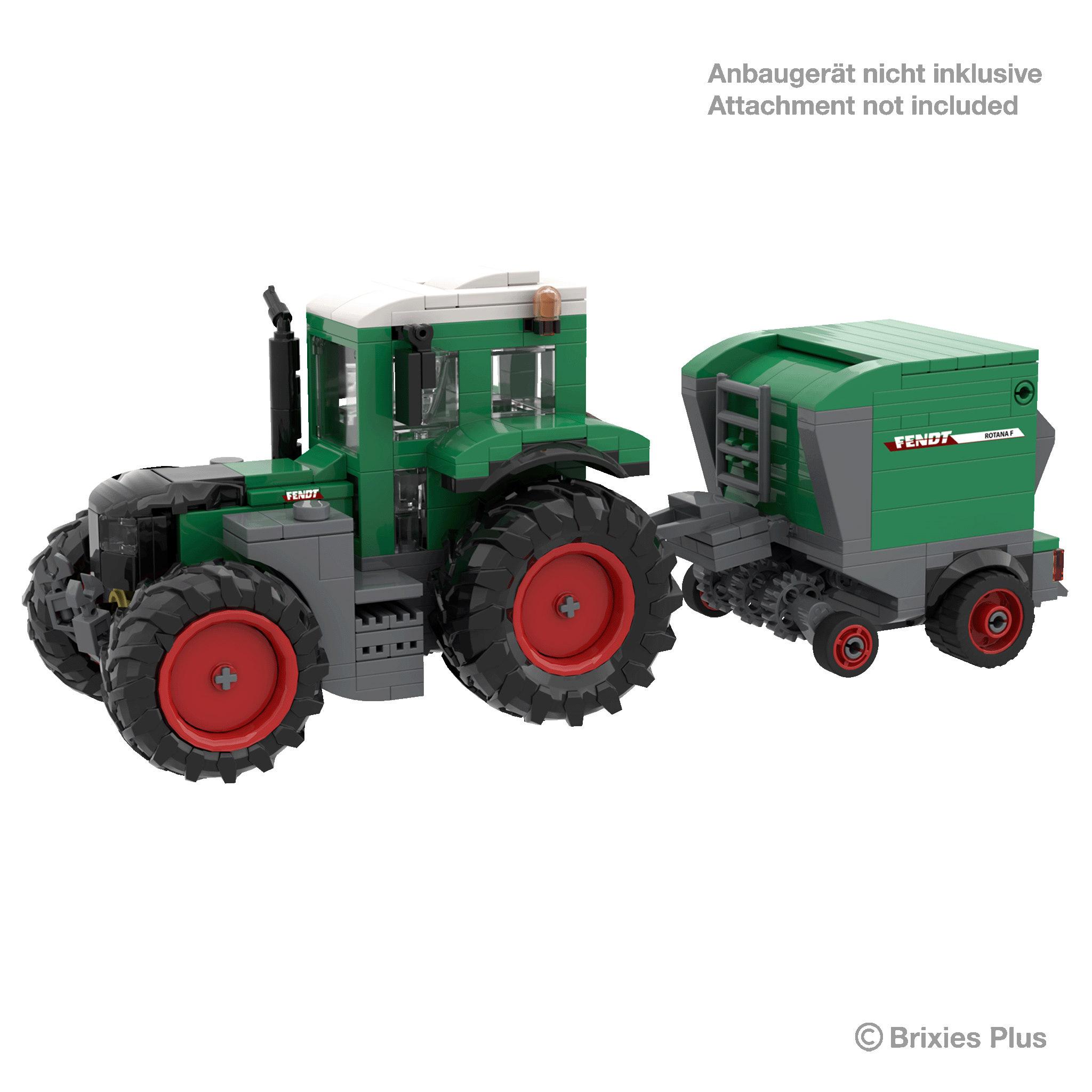 BRIXIES Plus Fendt Vario 600 Traktor - Bild 4
