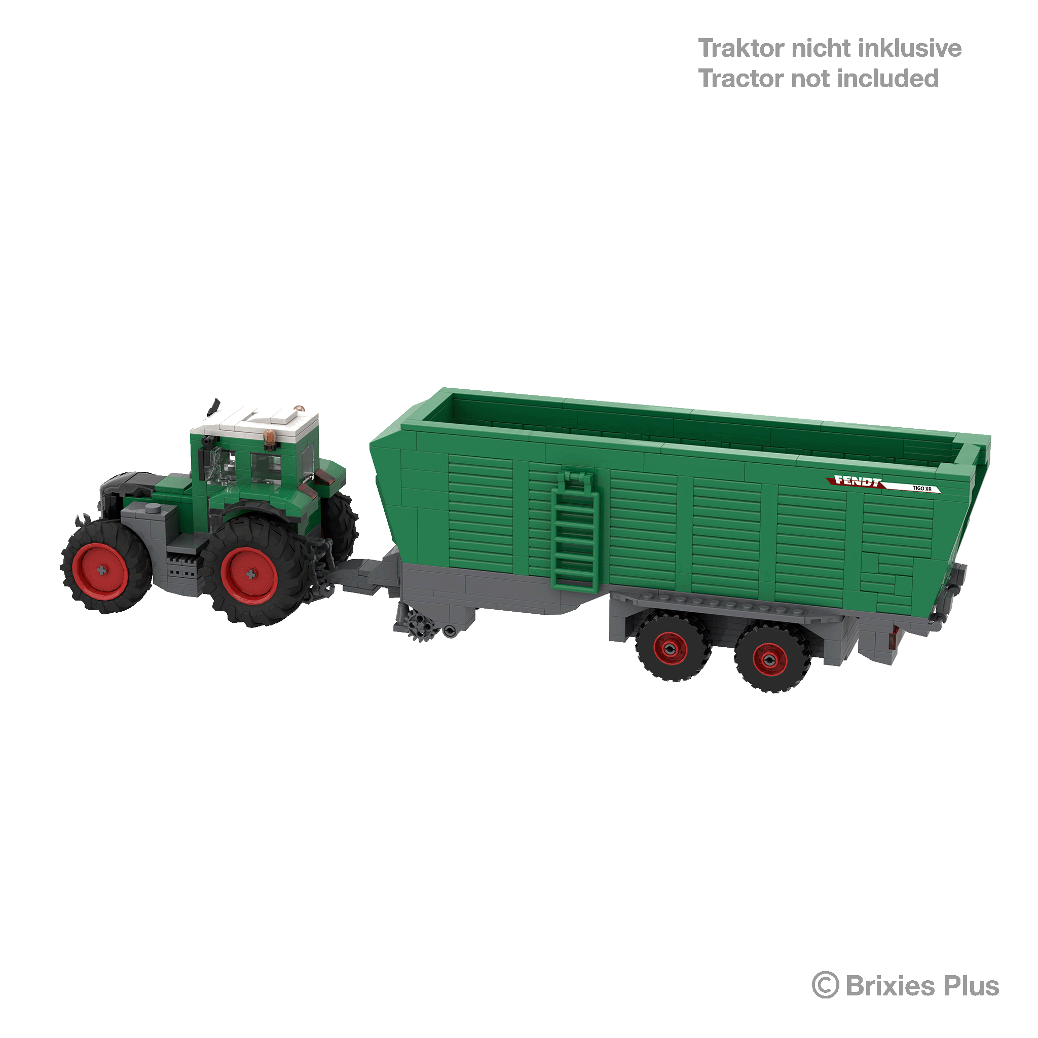 BRIXIES Plus Fendt Tigo XR Ladewagen - Bild 8