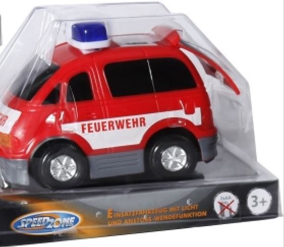 Speed Zone Einsatzfahrzeug mit Licht, bump & go - Bild 2