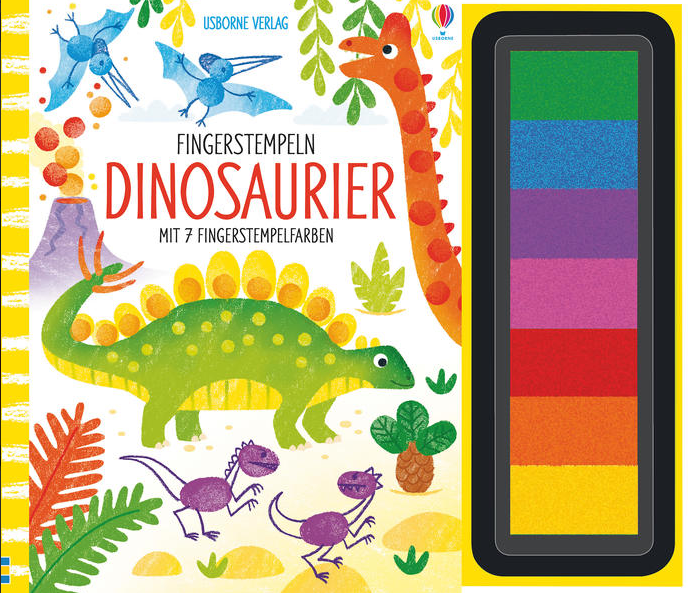 Fingerstempeln Dinosaurier - Bild 1