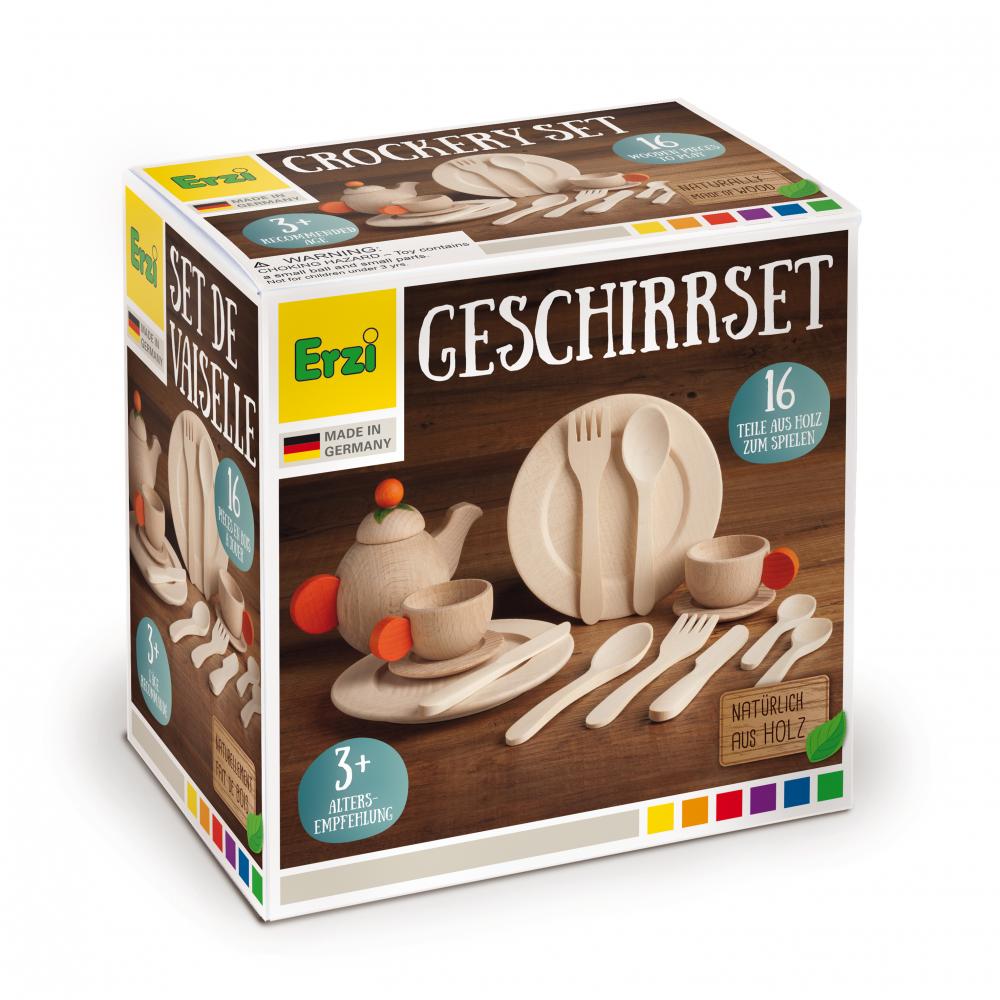 Erzi Geschirrset Natur - Bild 2