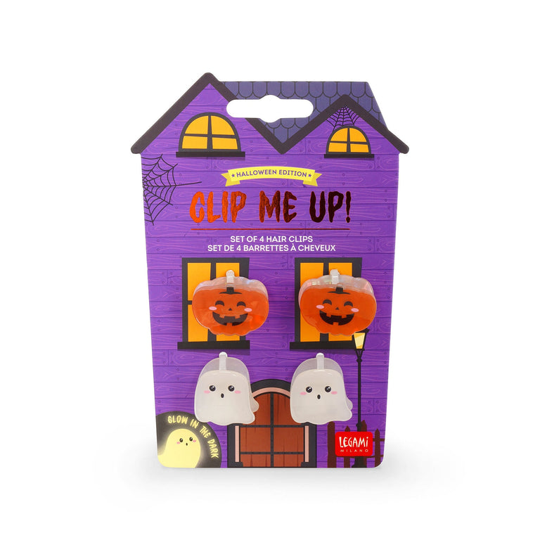 Verpackung Legami Clip Me Up! mit 4 Halloween-Haarklammern