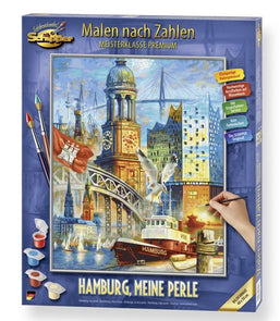 Schipper Hamburg, meine Perle 40 x 50cm