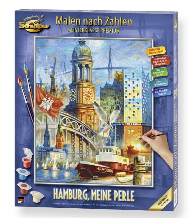 Schipper Hamburg, meine Perle 40 x 50cm - Bild 1