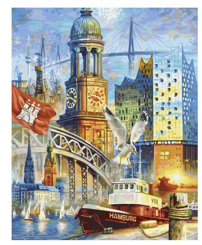 Schipper Hamburg, meine Perle 40 x 50cm - Bild 2