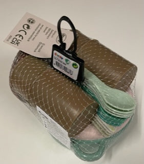 Dantoy Green Bean Essservice im Netz, 22 Teile - Bild 1