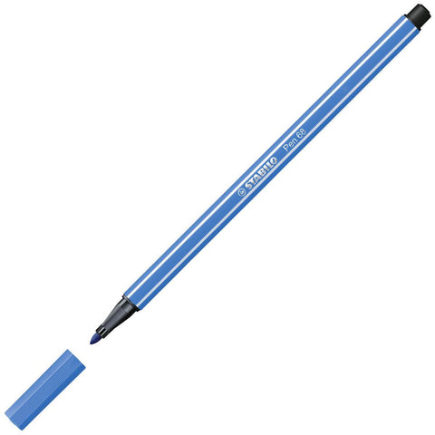 Stabilo Pen 68 Fasermaler, dunkelblau