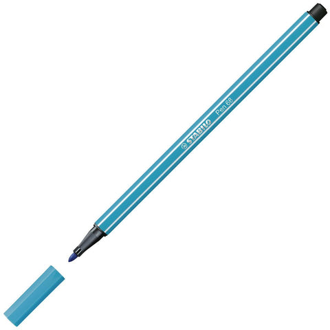 Stabilo Pen 68 Fasermaler, hellblau