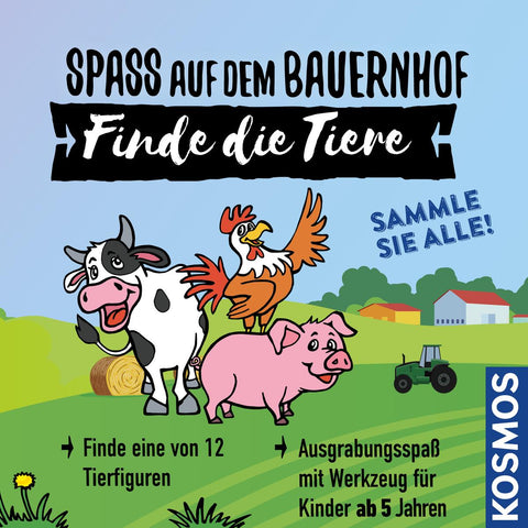 Kosmos Finde die Tiere Mini - Ausgrabungsblock