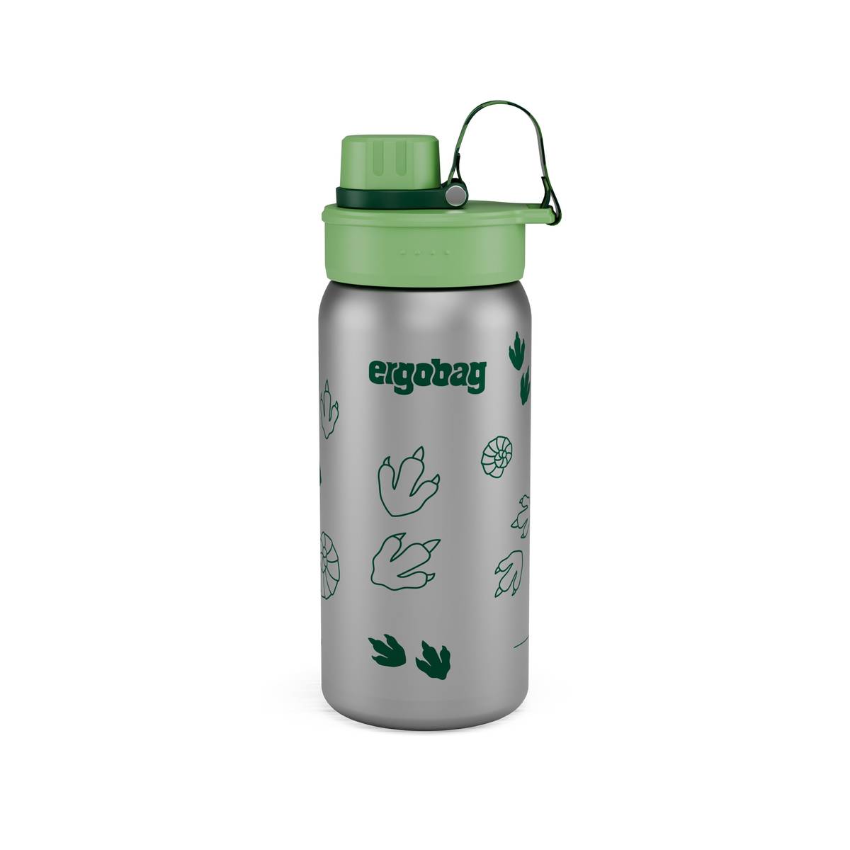 Ergobag Trinkflasche Edelstahl Dschungel - Bild 1