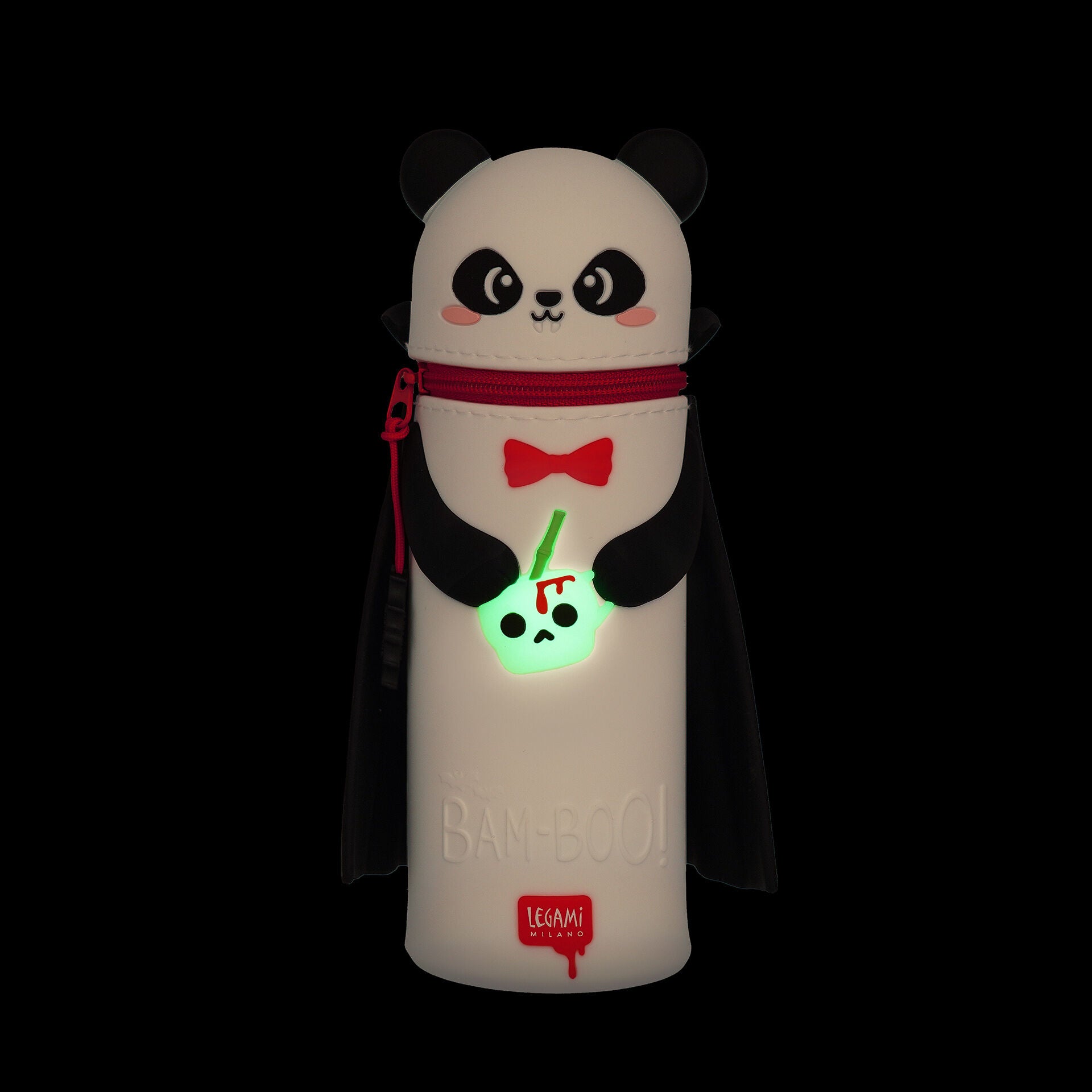 Legami 2-in-1-Federmäppchen Silikon Panda Bam-Boo! Kawaii - Bild 2