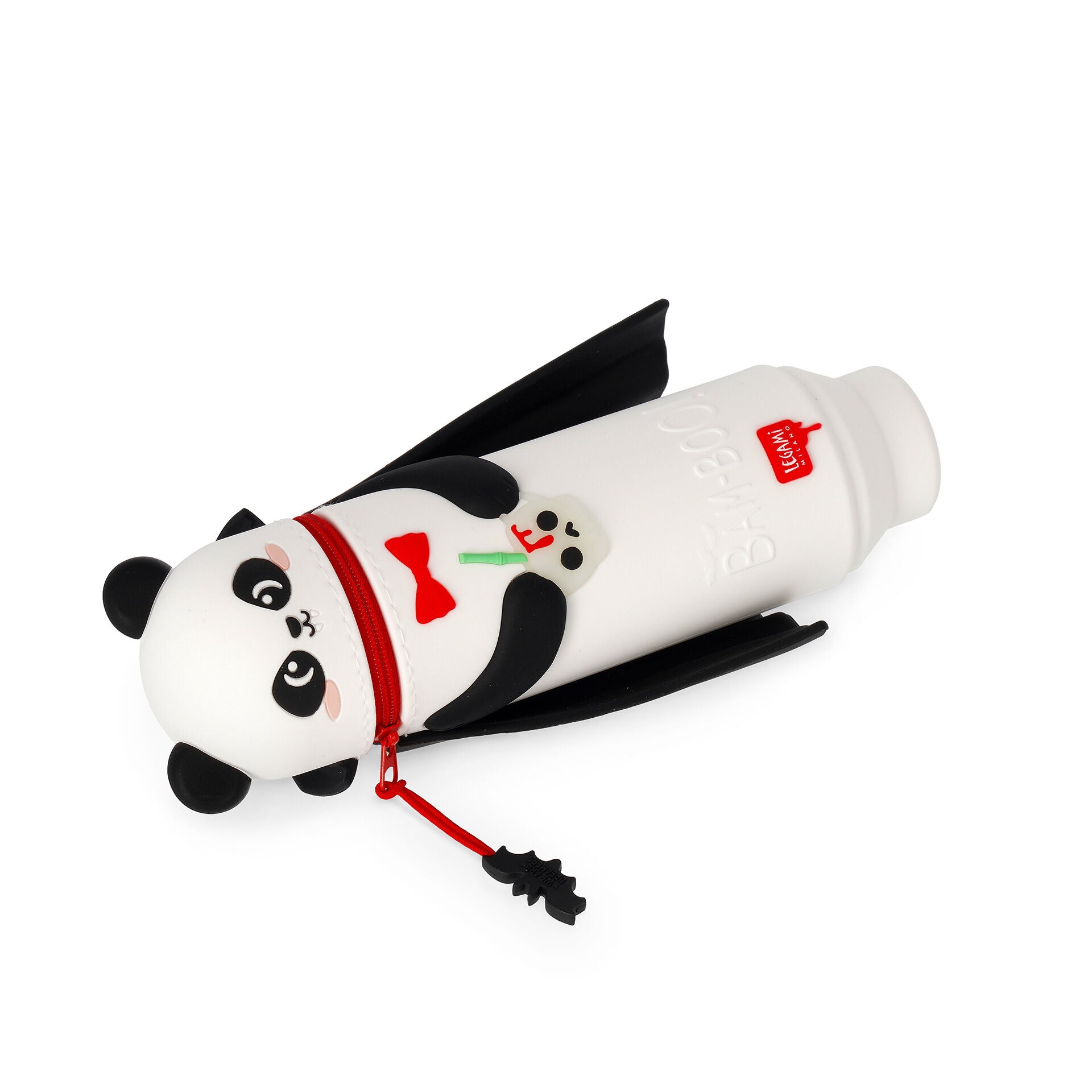 Legami 2-in-1-Federmäppchen Silikon Panda Bam-Boo! Kawaii - Bild 5