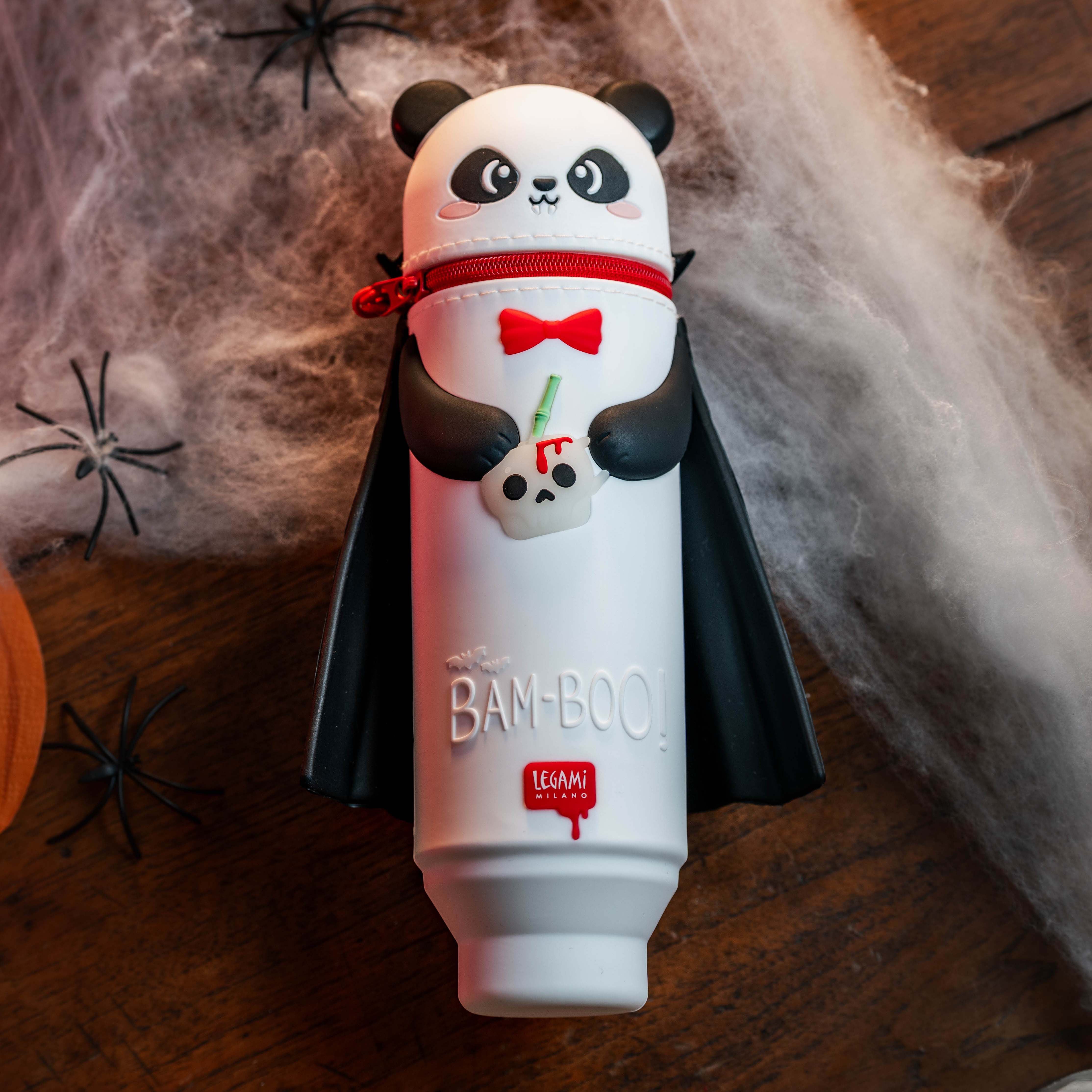 Legami 2-in-1-Federmäppchen Silikon Panda Bam-Boo! Kawaii - Bild 8