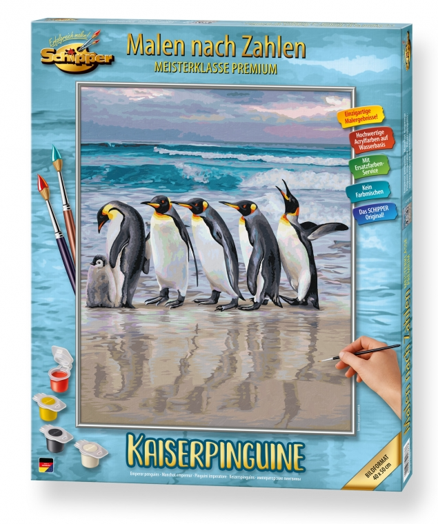 Schipper Kaiserpinguine 40x50cm - Bild 1