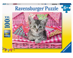 Puzzle 100 XXL Teile Niedliche Kätzchen