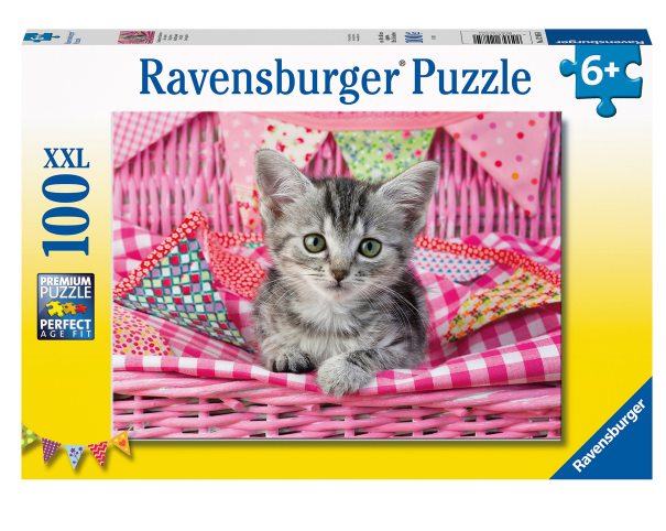 Puzzle 100 XXL Teile Niedliche Kätzchen - Bild 1
