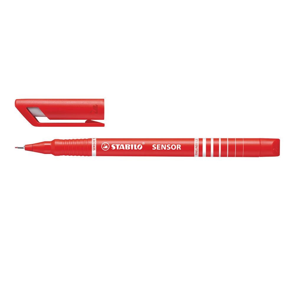 Stabilo SENSOR 189 rot - Bild 2