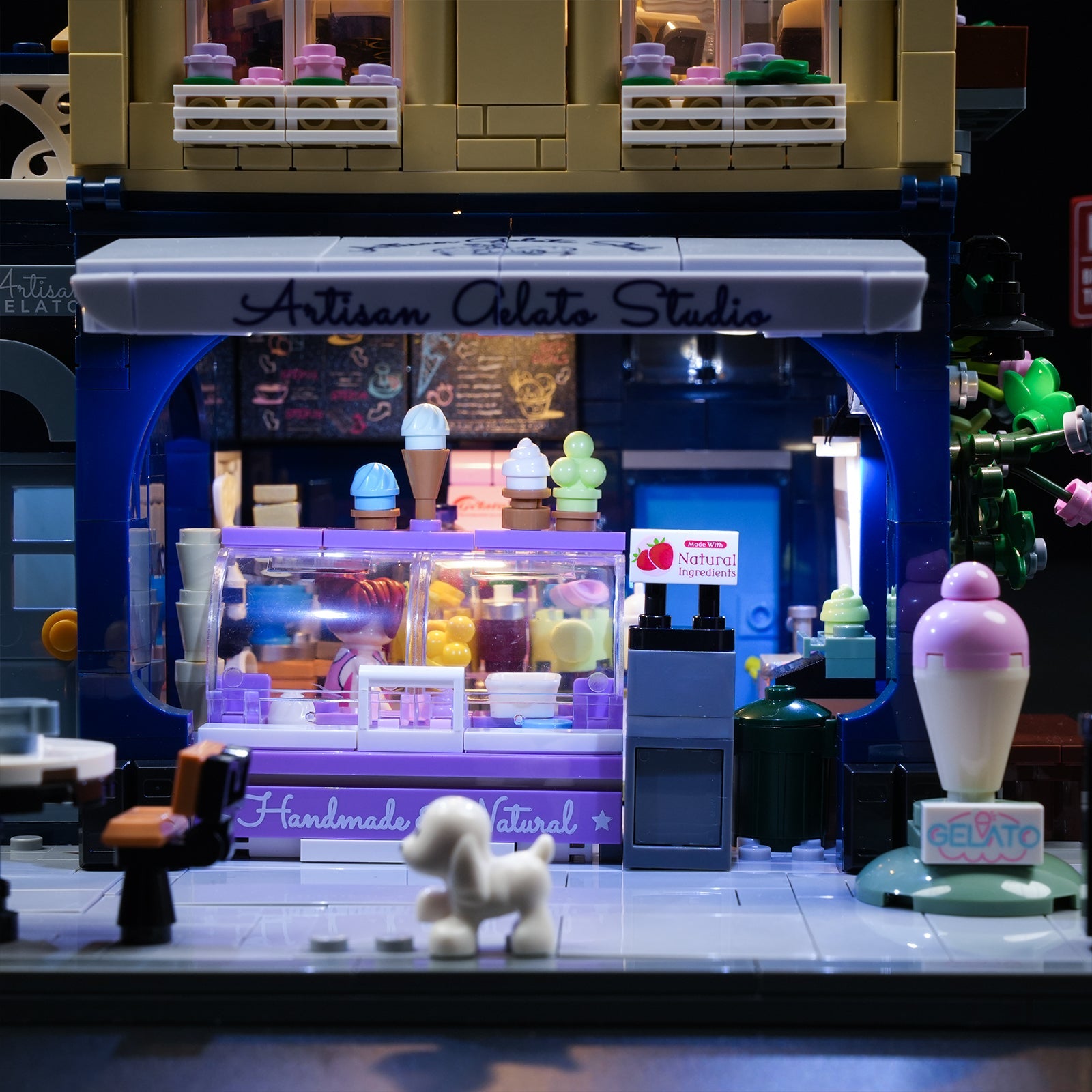 Lumibricks Eisdiele F9078 - Bild 5