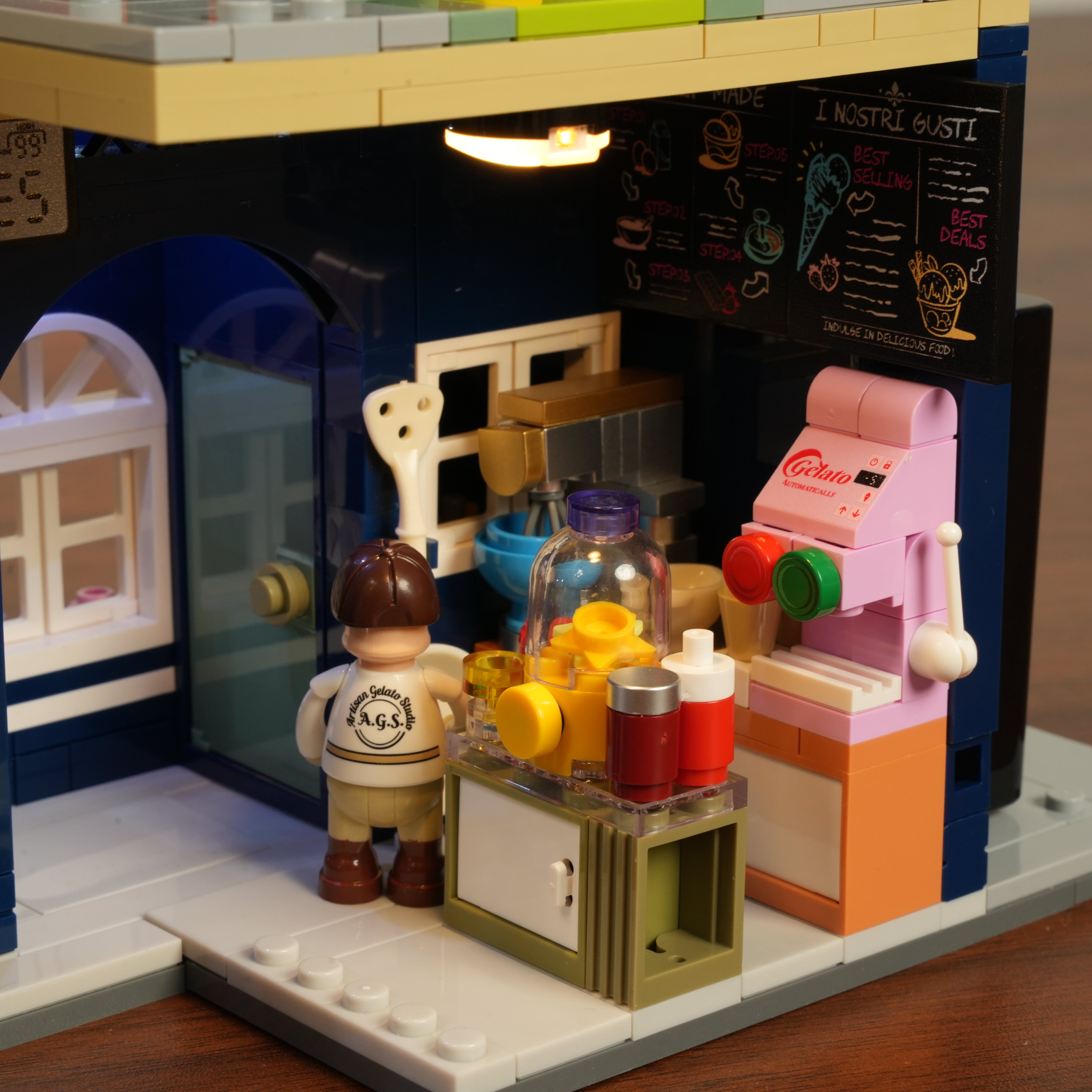 Lumibricks Eisdiele F9078 - Bild 7