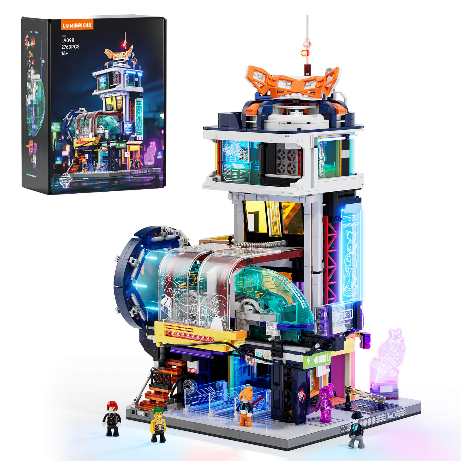 Lumibricks Schwebezug Station L9098 - Bild 1