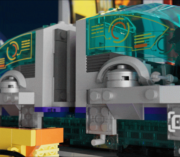 Lumibricks Schwebezug Station L9098 - Bild 8