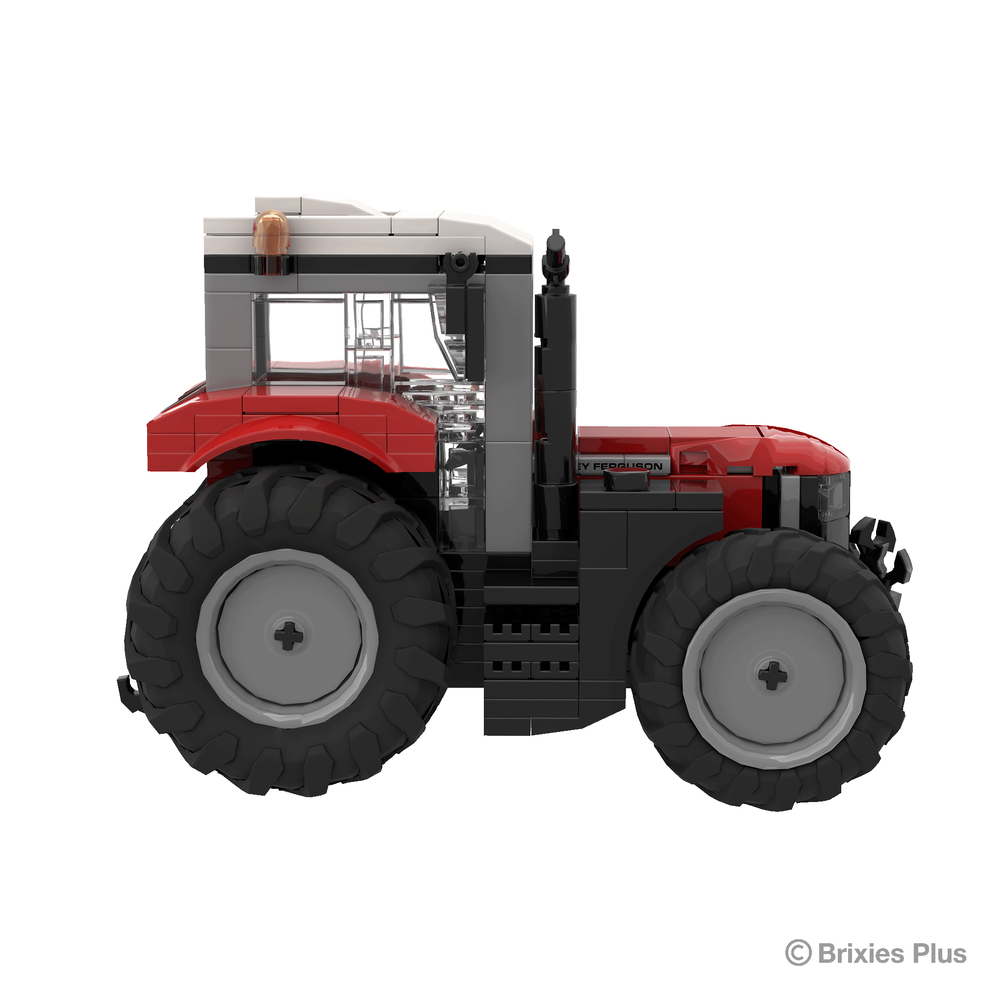 BRIXIES Plus Massey Ferguson 6S Traktor 1:32 - Bild 6