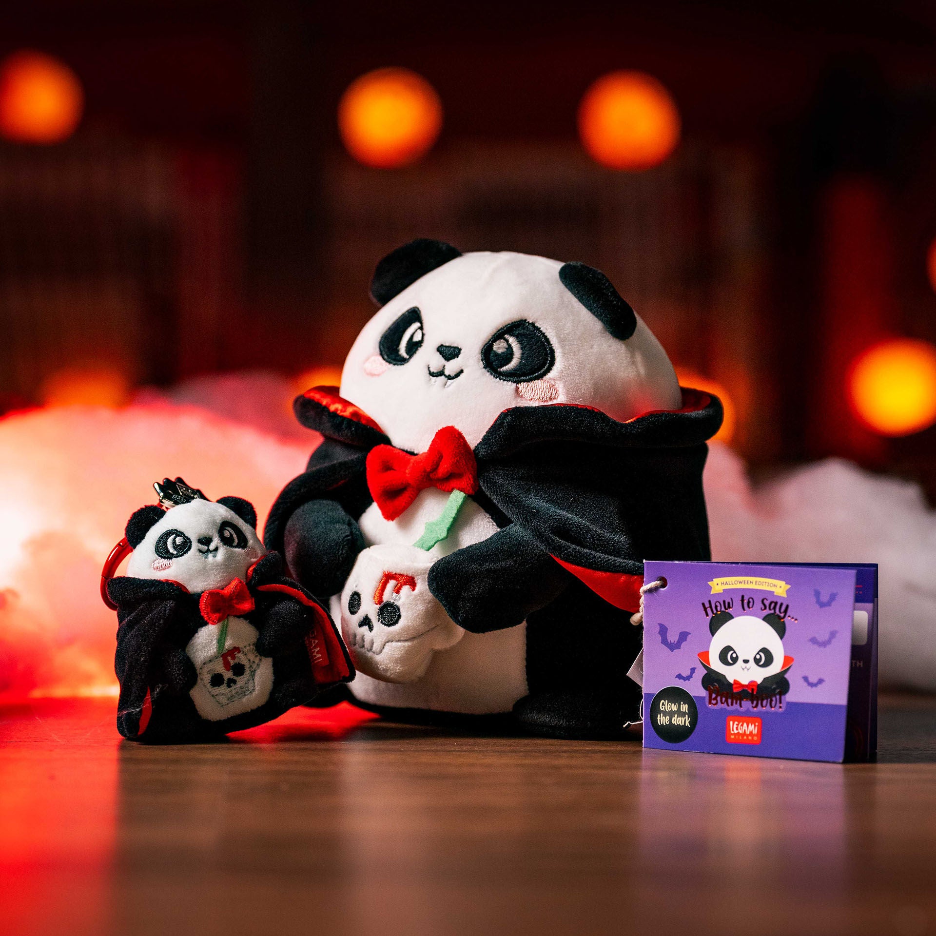 Legami Plüschtier Panda-Vampir Bam-Boo! Mini Super Soft - Bild 7