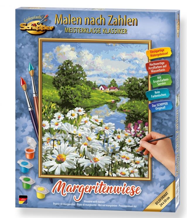Schipper Margeritenwiese 24x30cm - Bild 1