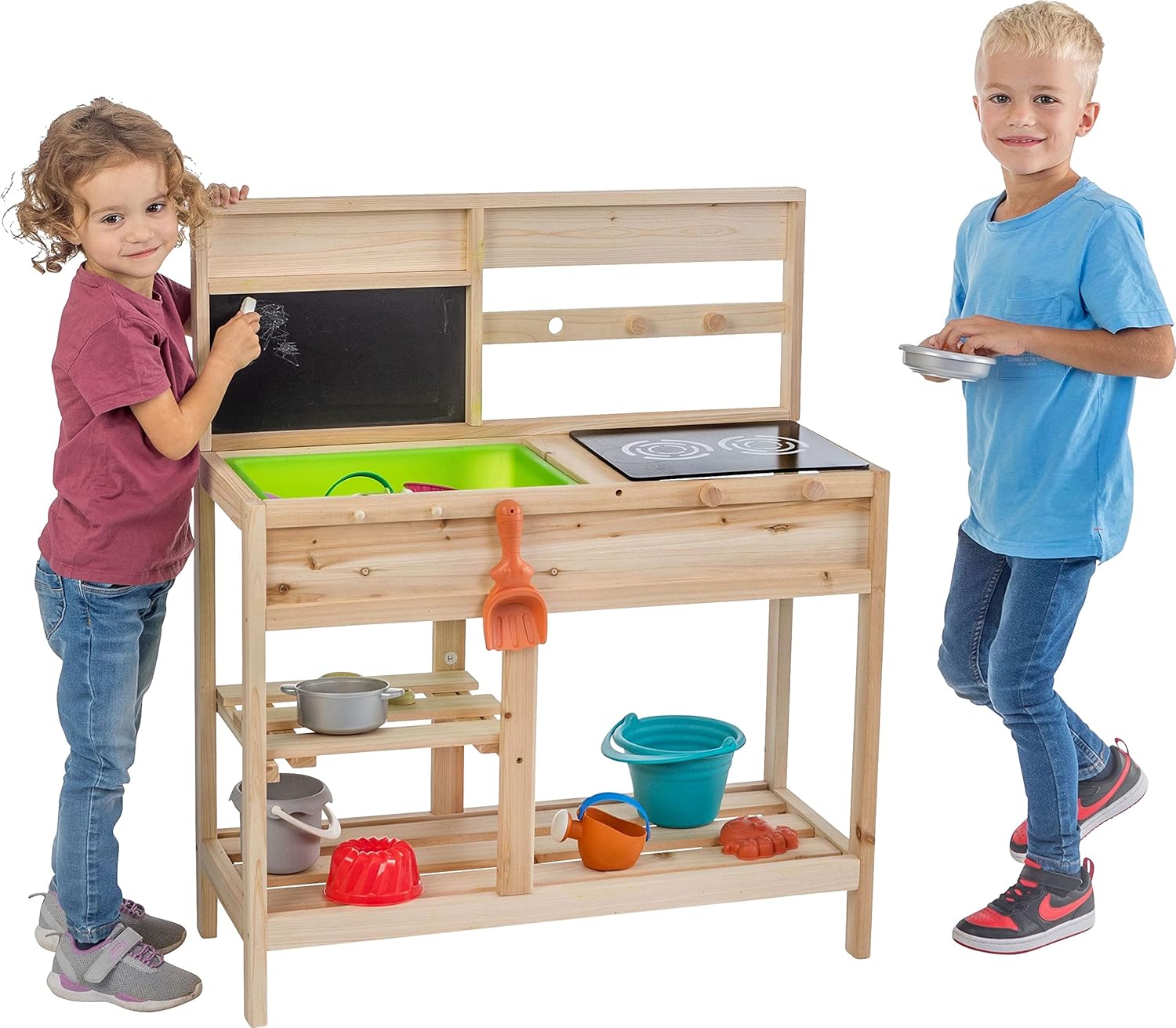 Outdoor active Matschküche 80x36x92 cm - Bild 2