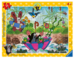 Rahmenpuzzle 34 Teile Badespass mit Freunden 05.152