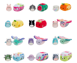 Squishmallows Mini Sqiushmallow in Fahrzeug