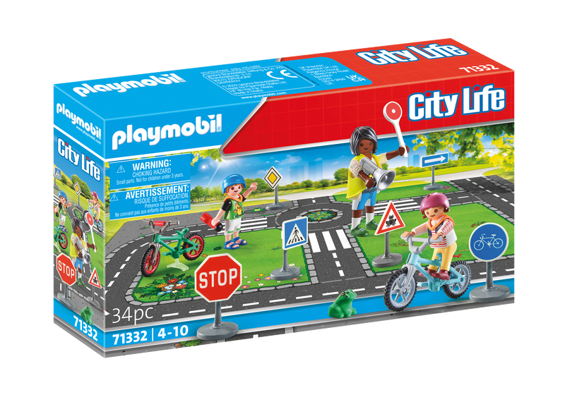 PLAYMOBIL Fahrradparcours 71332