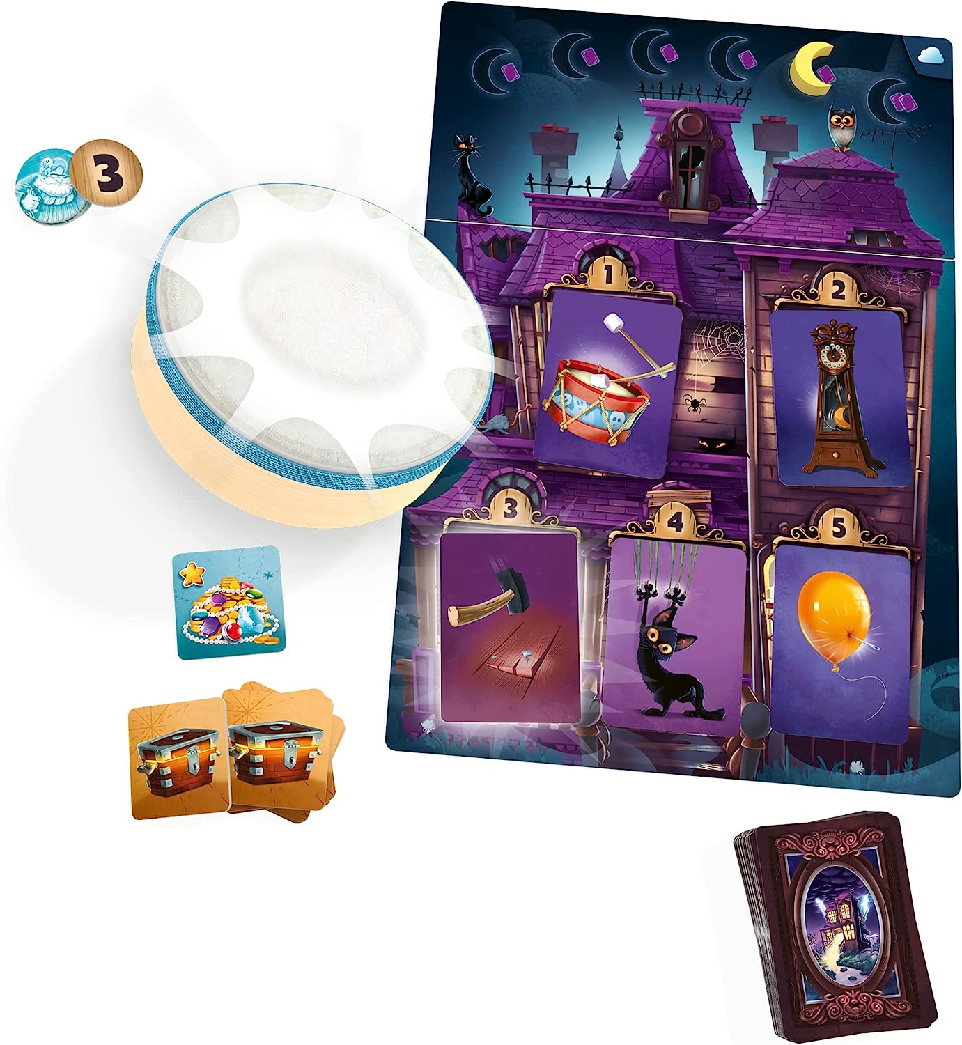 Mysterium Kids Der Schatz von Kapitän Buh Kinderspiel des Jahres 2023 - Bild 2