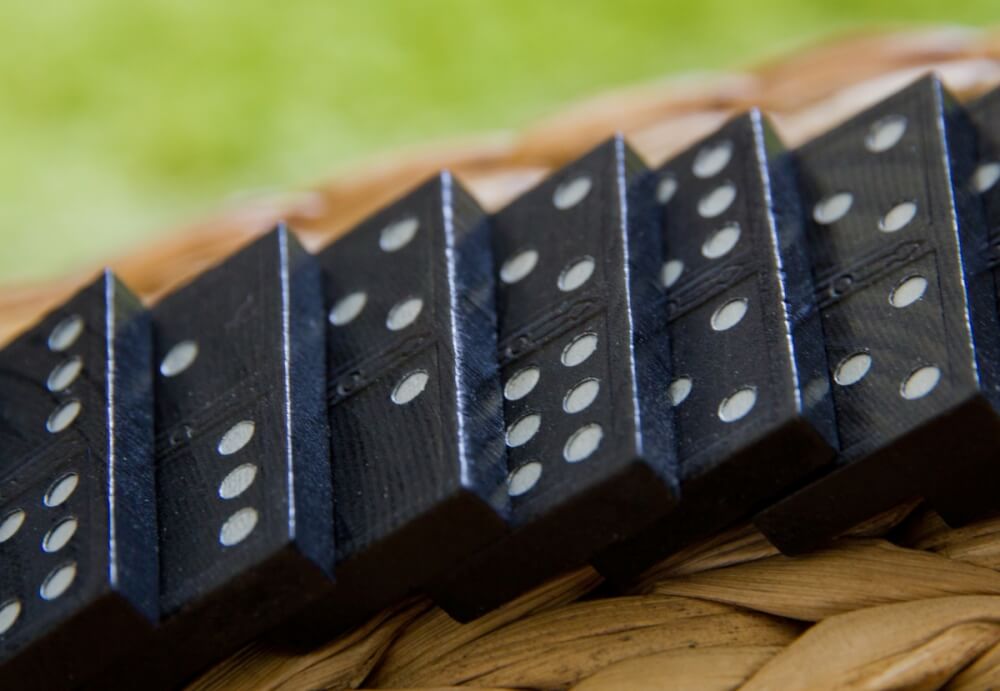 Natural Games Domino in Holzbox, 55 Steine - Bild 5