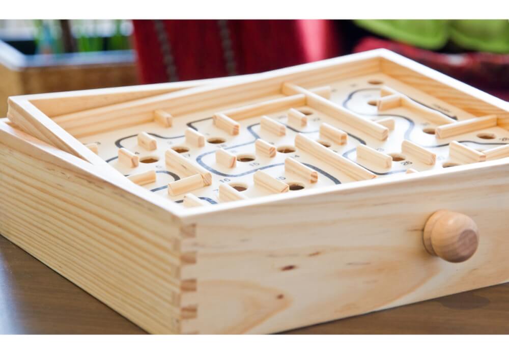 Natural Games Holz Labyrinth 30x25,5 cm - Bild 2