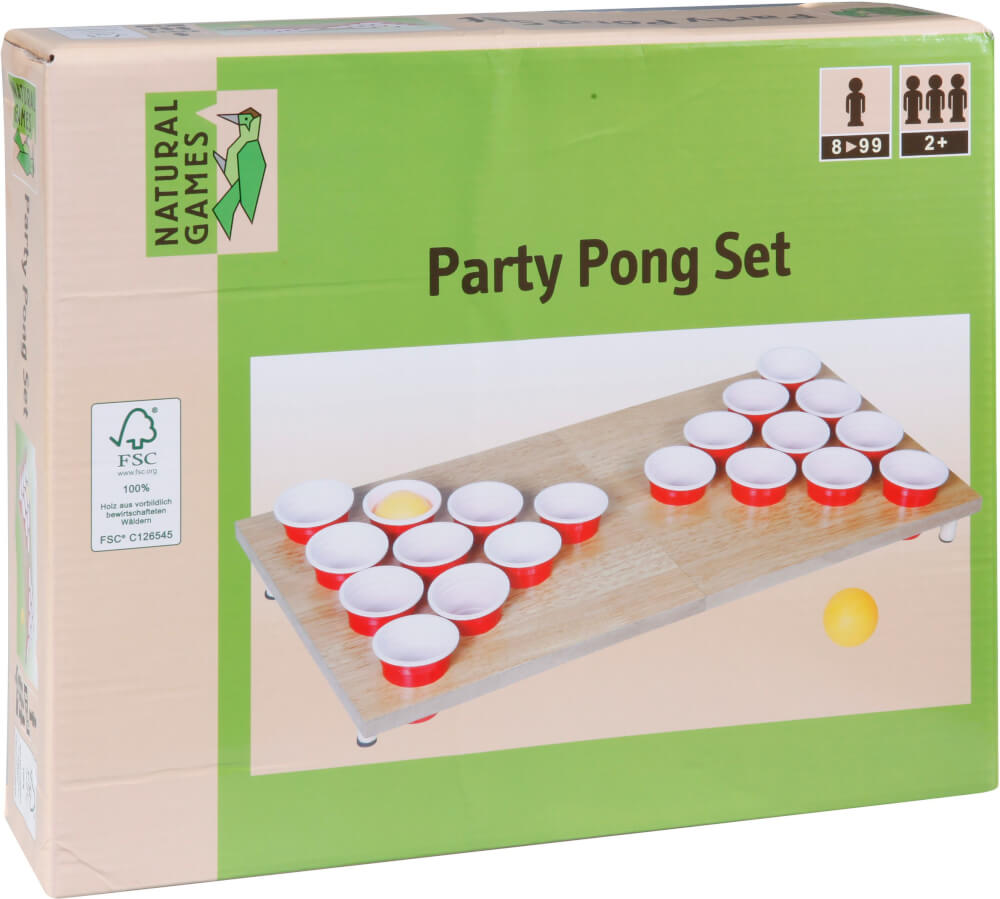 Natural Games Party Pong - Bild 3