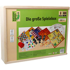 Natural Games Holz-Spielesammlung 200 in 1