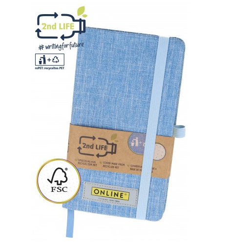 Notizbuch 2nd Life A6 96 Blatt, dots - Bild 2